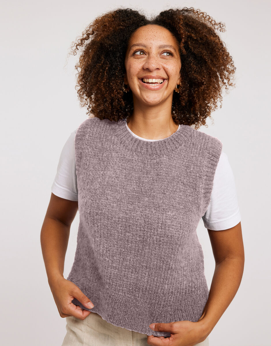 Keisha Tank Misty Mauve