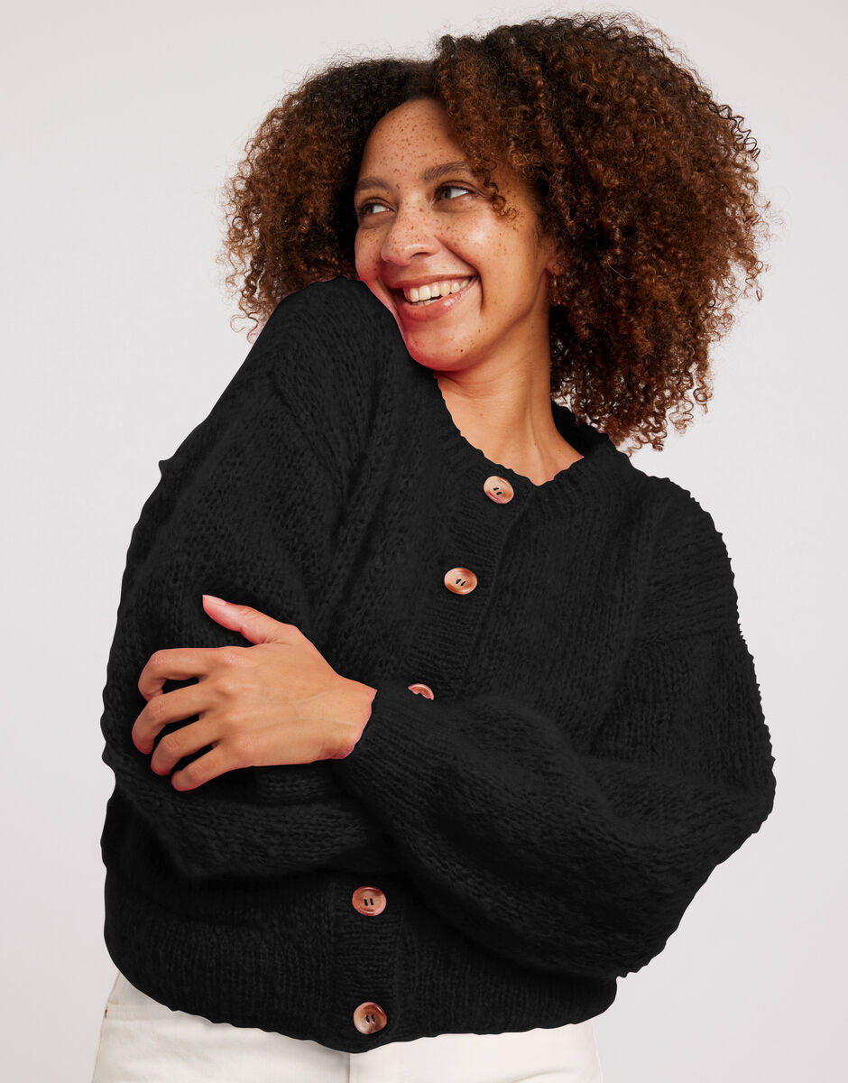 Siobhan Cardigan Space Black