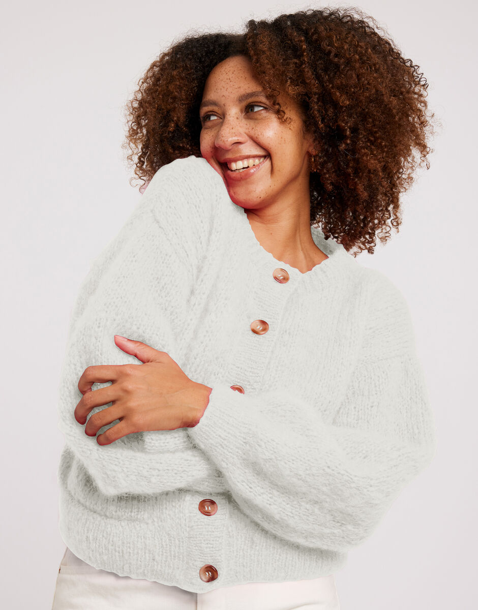 Siobhan Cardigan Winter White