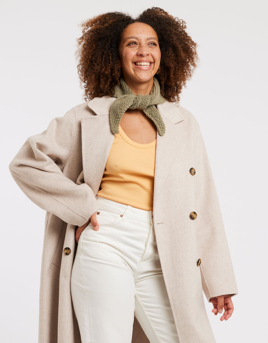 Anni Schal Eucalyptus Green