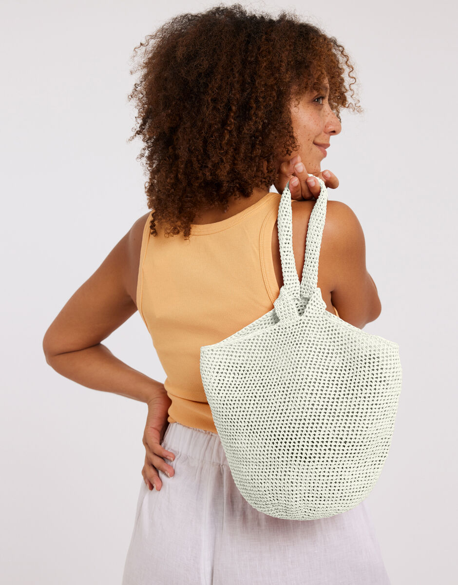 Sac Monica Ivory White