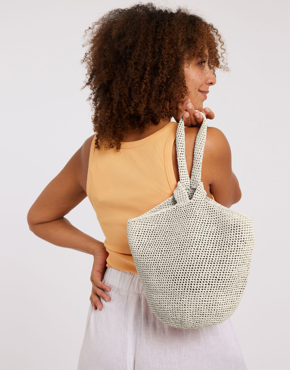 Sac Monica Shell White