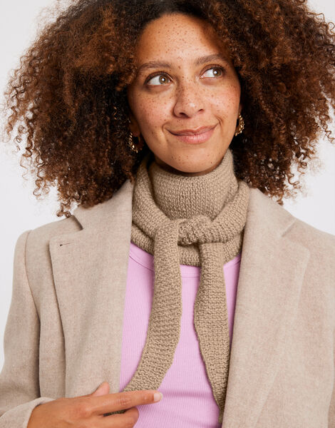 Benny Scarf Wild Mushroom