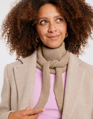 Benny Scarf Wild Mushroom