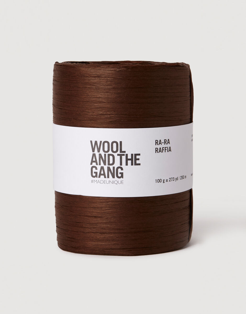 Ra-Ra Raffia Espresso Brown