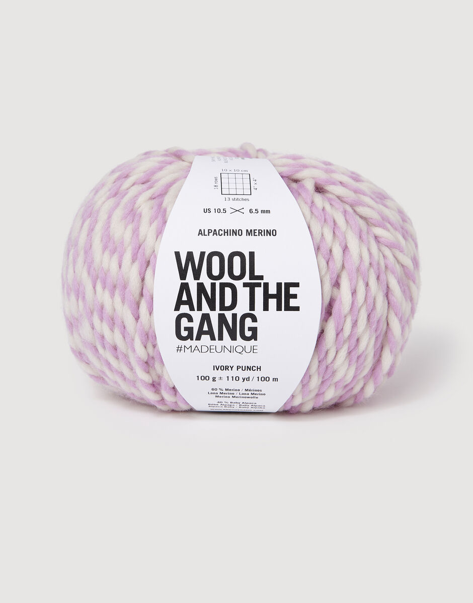 Alpachino Merino Twist Ivory Punch