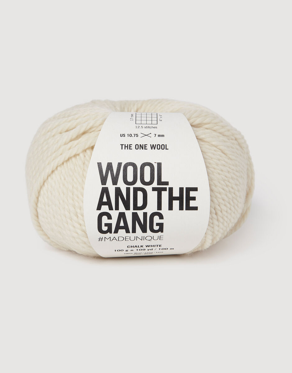 The One Wool Chalk White