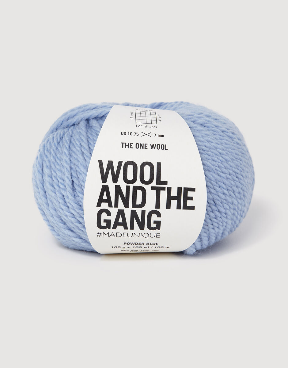 The One Wool Powder Blue