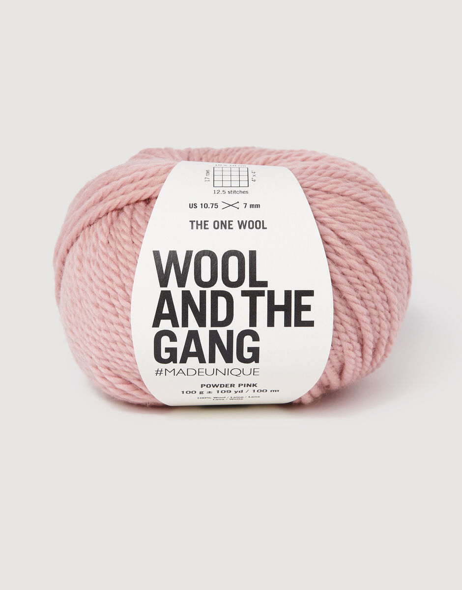The One Wool Powder Pink