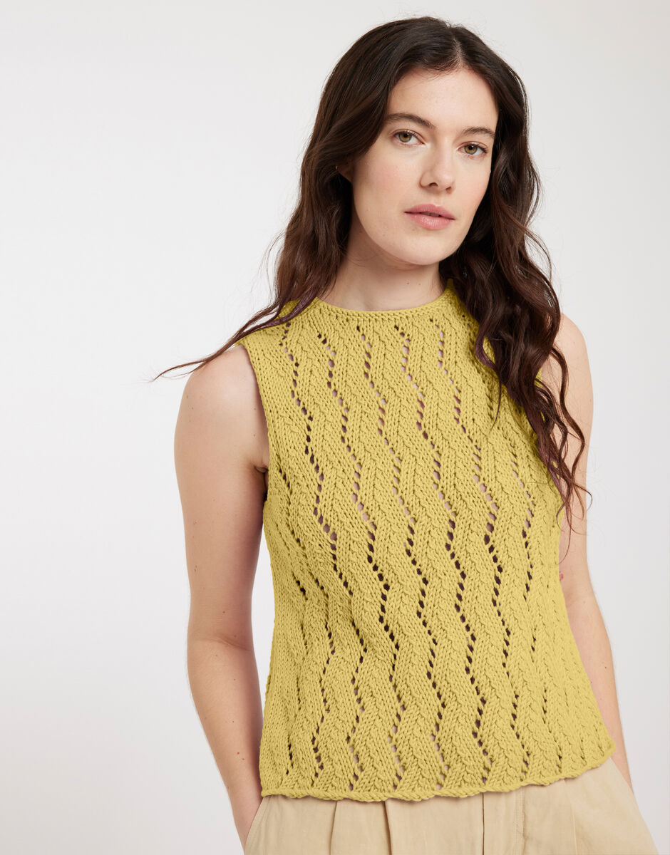 Own Way Tank Chalk Yellow