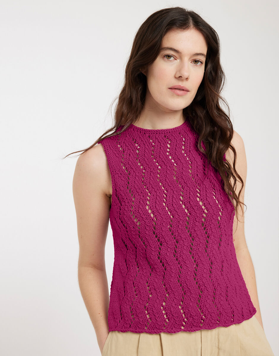Own Way Tank Hot Pink