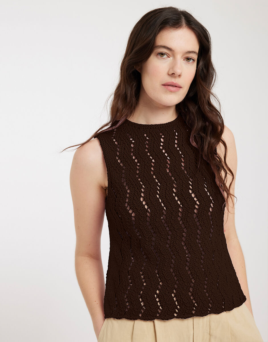 Own Way Tank Espresso Brown