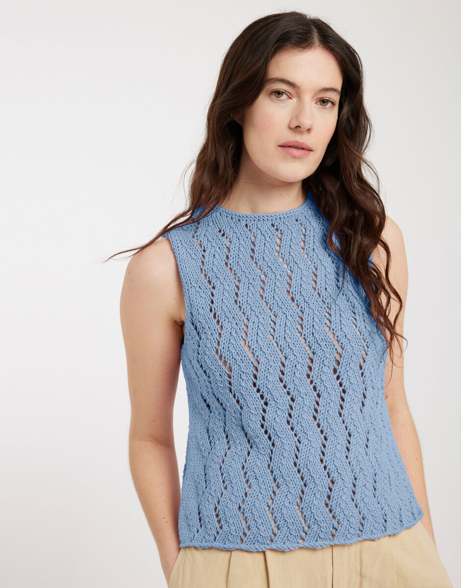 Own Way Tank Powder Blue