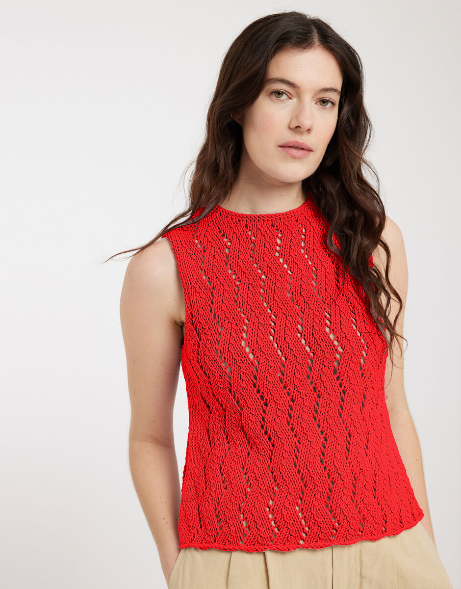 Own Way Tank Lipstick Red