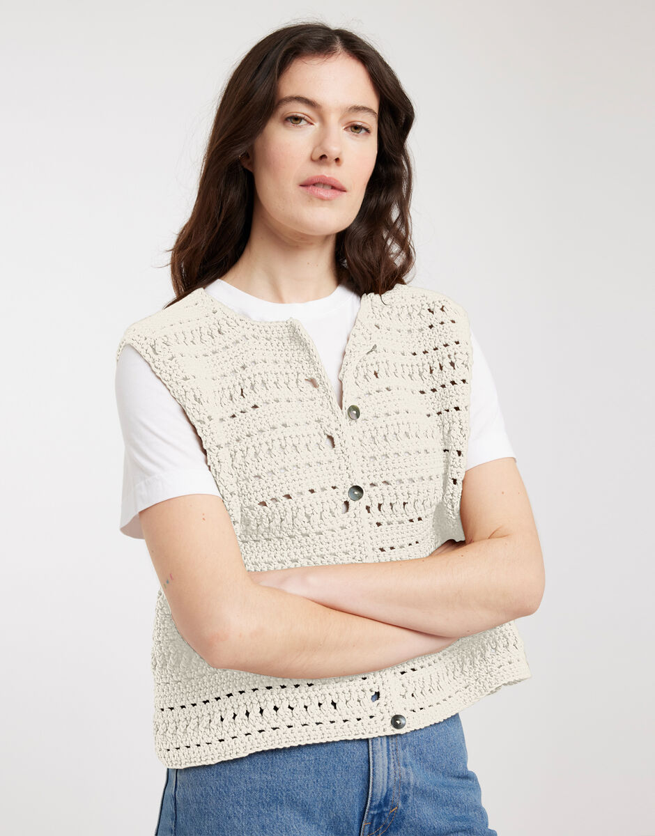 Naive Tank Ivory White