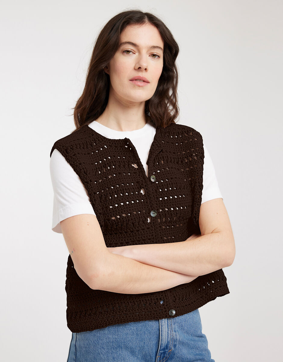 Naive Tank Espresso Brown