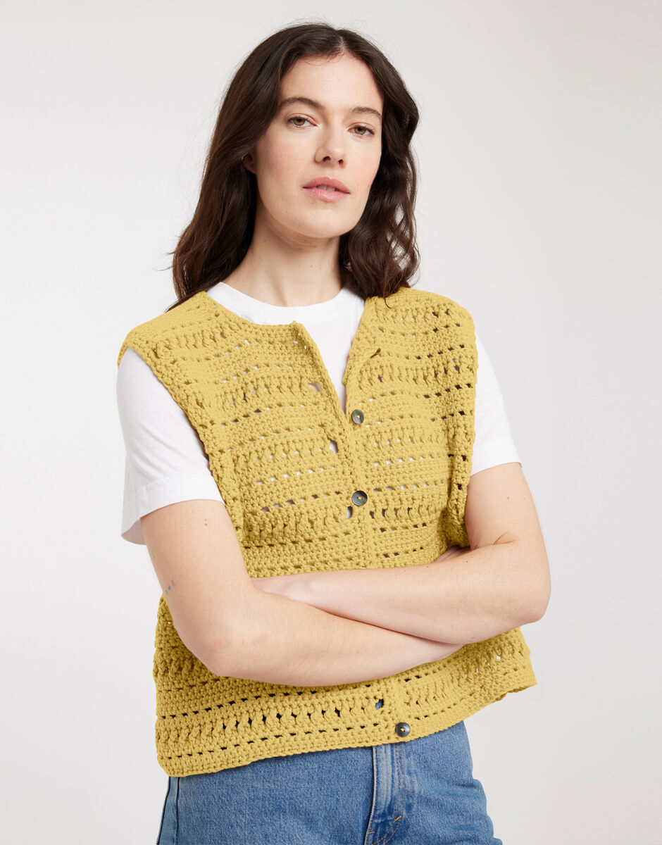 Naive Tank Chalk Yellow