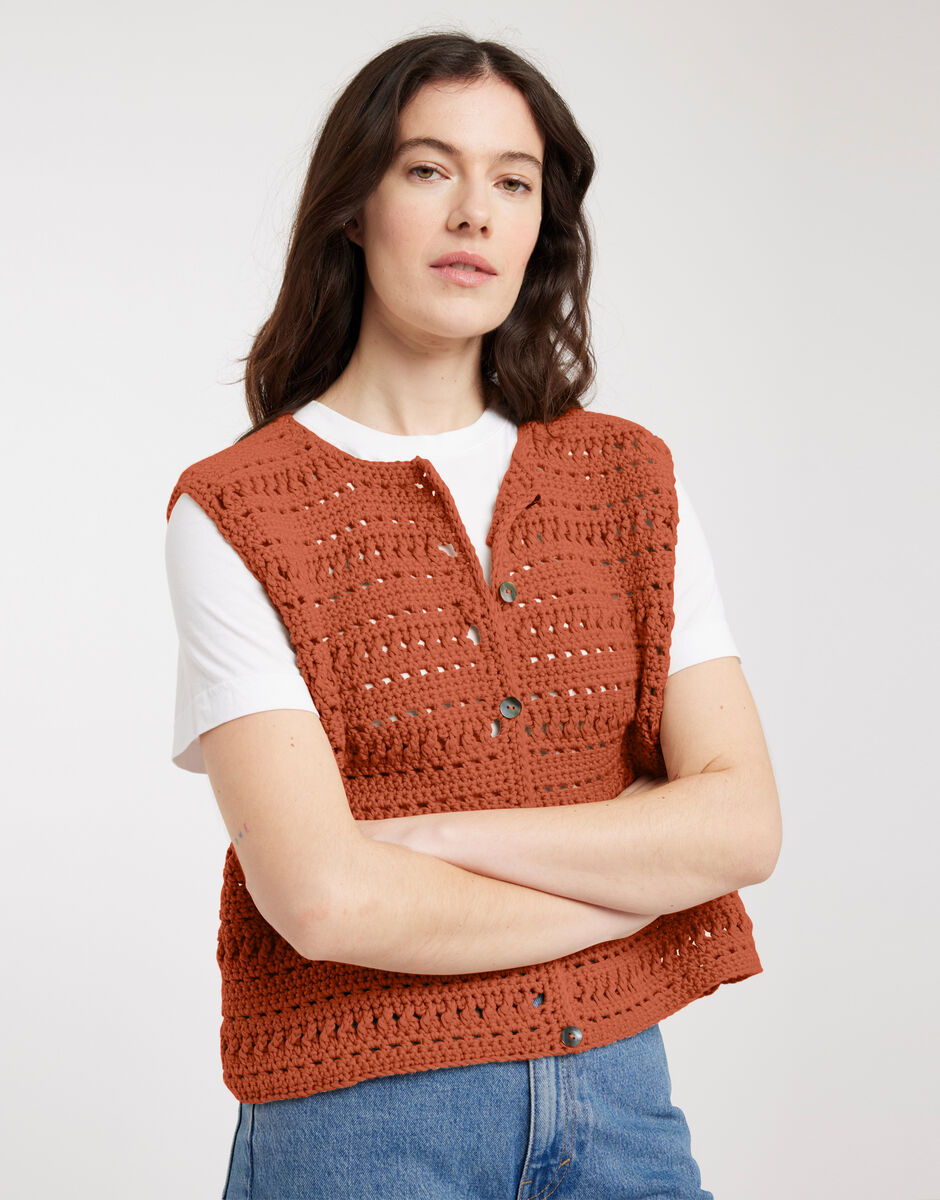 Naive Tank Bazaar Orange