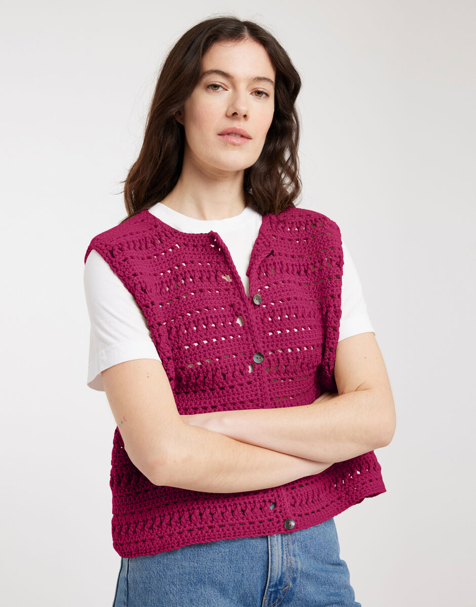 Naive Tank Hot Pink