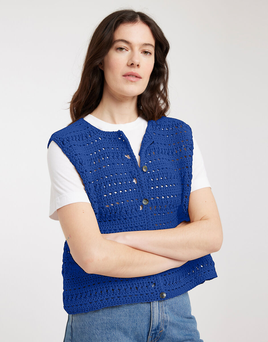 Naive Tank Cornflower Blue