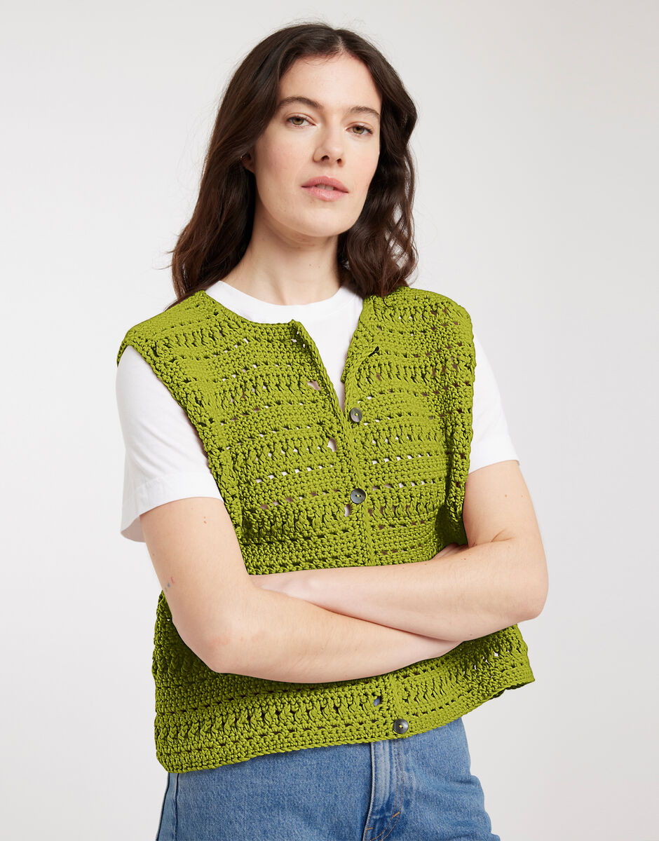 Naive Tank Lime Green