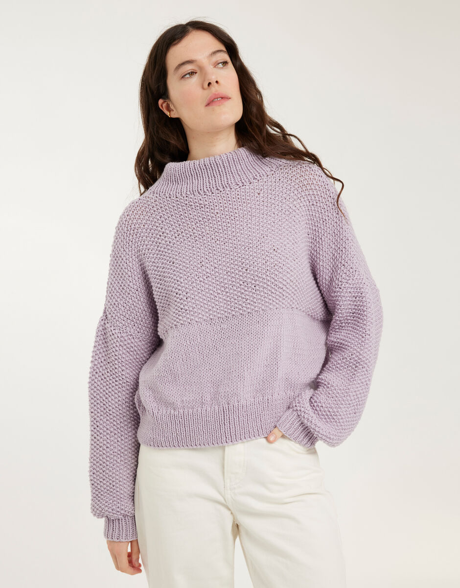 Forever Sweater Lilac Powder