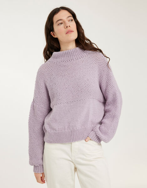 Forever Sweater Lilac Powder