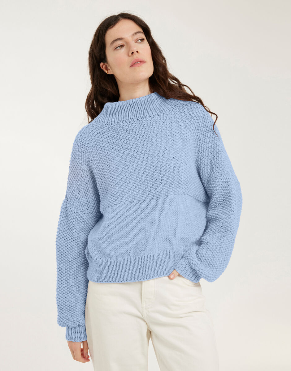 Forever Sweater Powder Blue