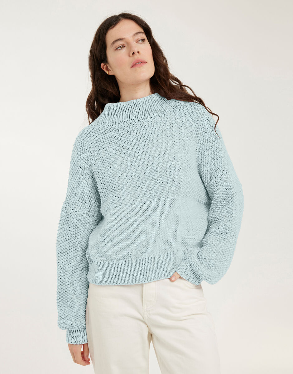 Forever Sweater Duck Egg Blue