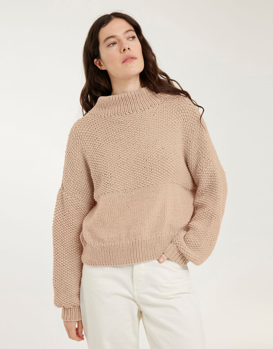 Forever Sweater Blonde Beige
