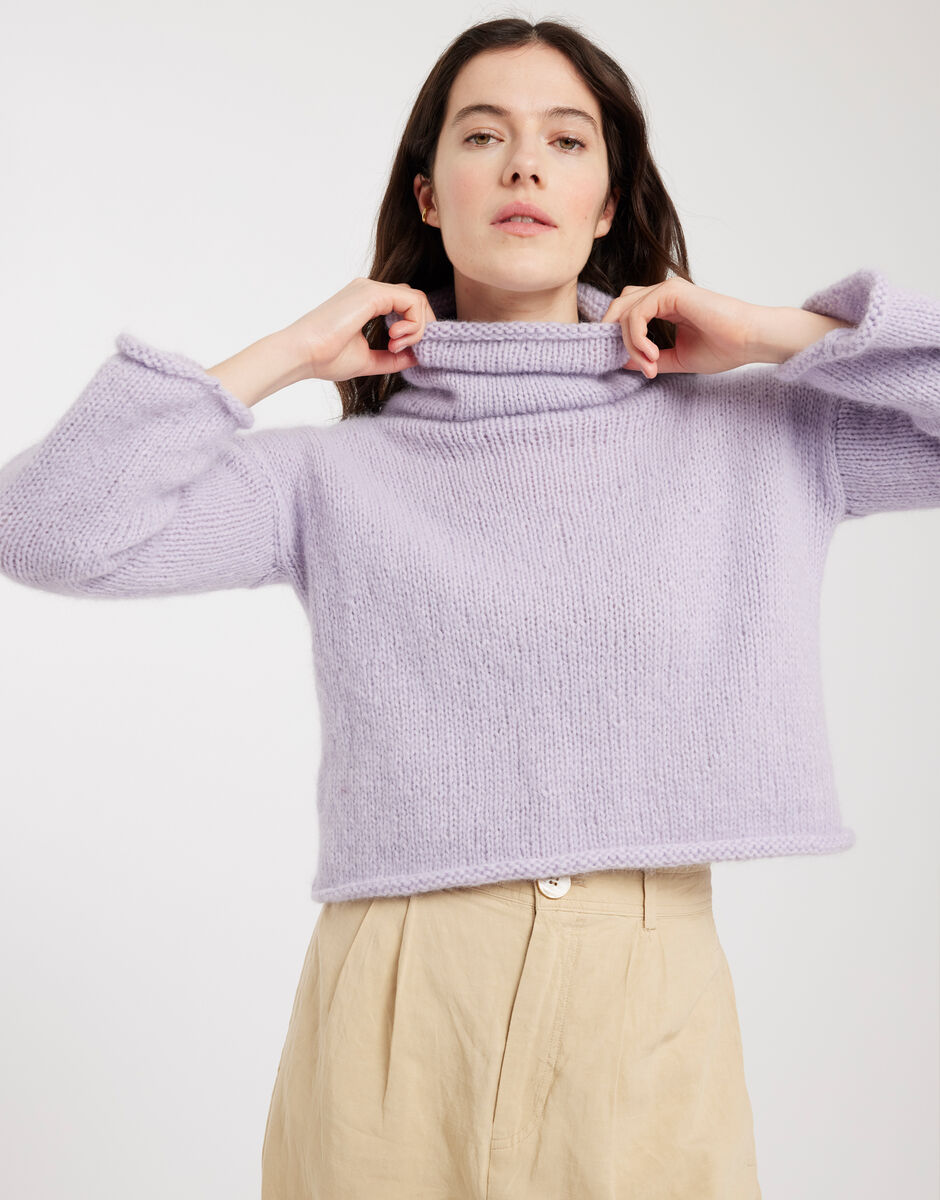 Relax Knit Through It Sweater