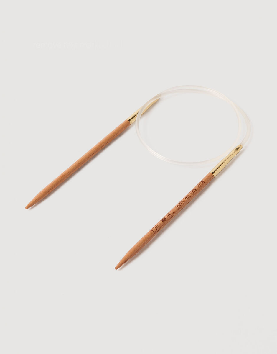 Aiguilles Circulaires Beechwood 3.5mm, longueur 40cm