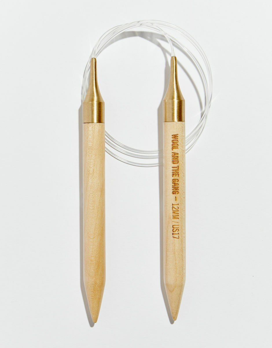 Circular Needles - Last Chance to Buy Maplewood 12mm/US17 x 100cm/40