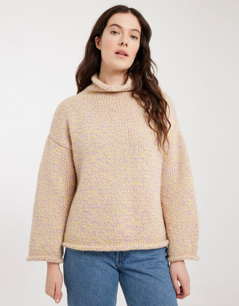 Power Sweater Lilac Chalk