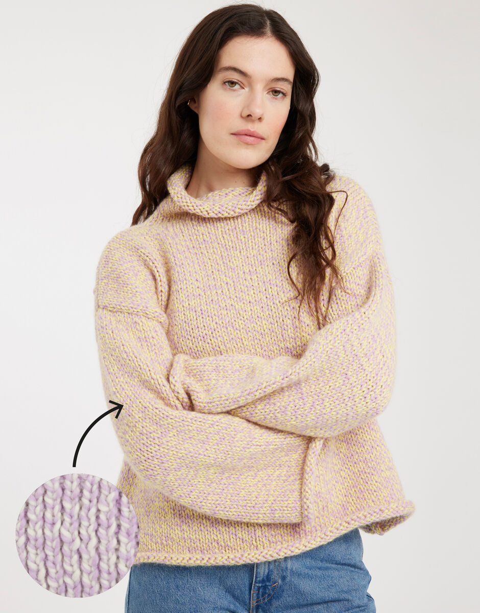 Power Sweater Ivory Punch