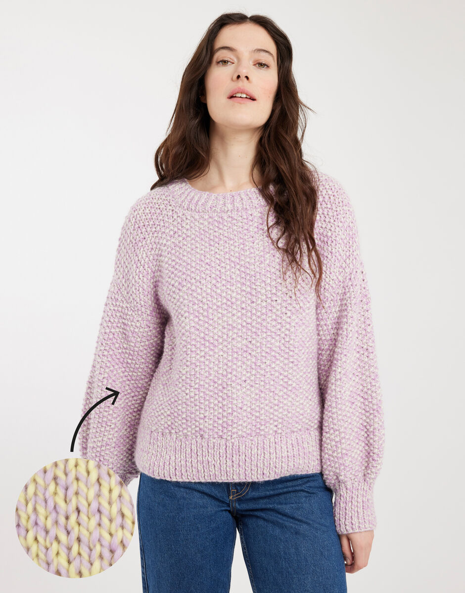 Ocean Sweater Lilac Chalk