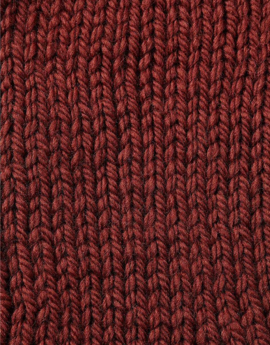 Like You Sweater Burgundy Red