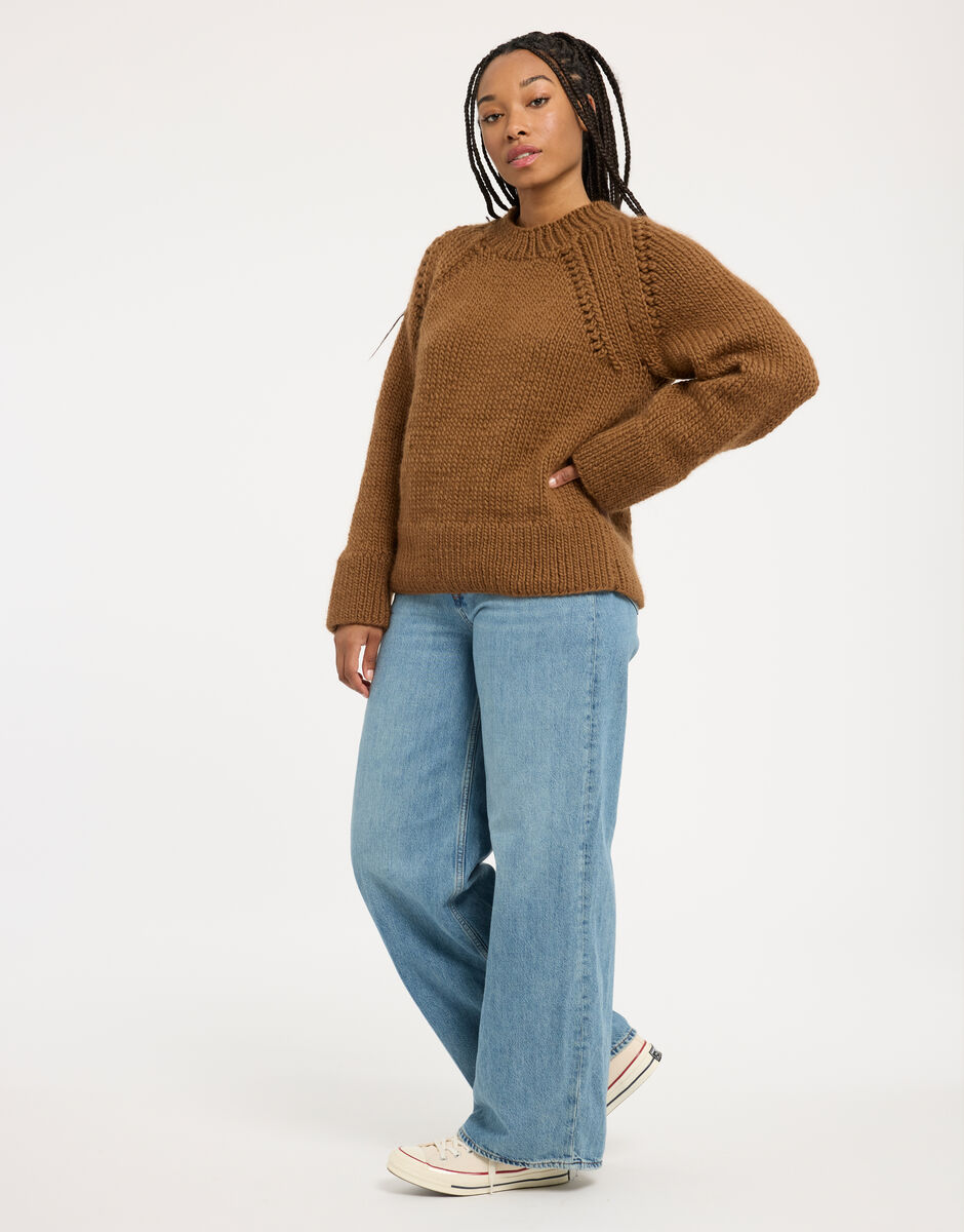 Willow Sweater Fawn Brown