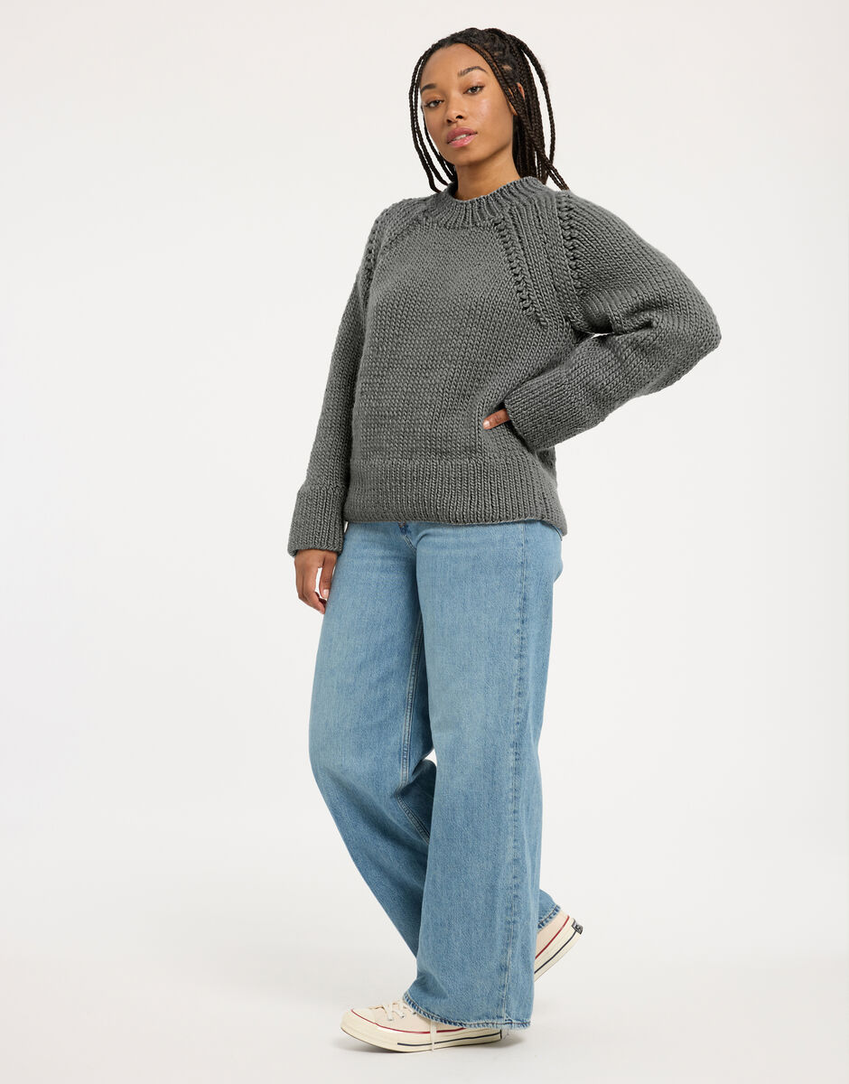 Willow Sweater Tweed Grey