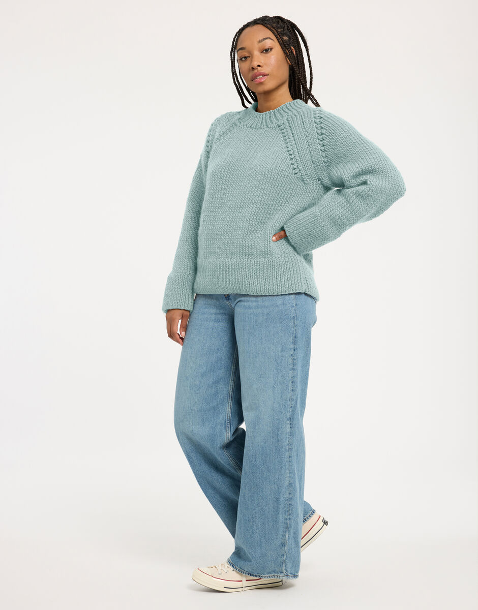 Willow Sweater Duck Egg Blue