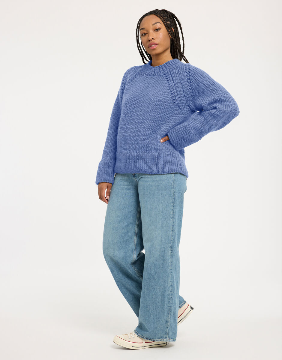 Willow Sweater Dusty Blue