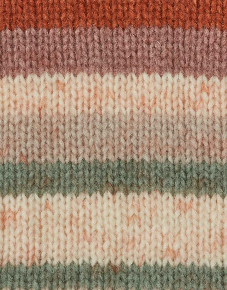 Mary Kate Cardigan Woodland Marl Stripe