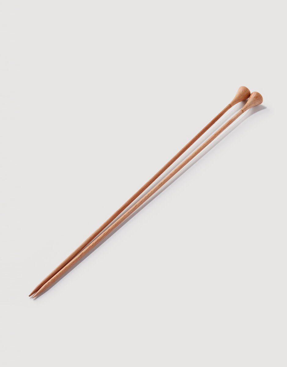 Aiguilles à Tricoter Droites Beechwood 4 mm