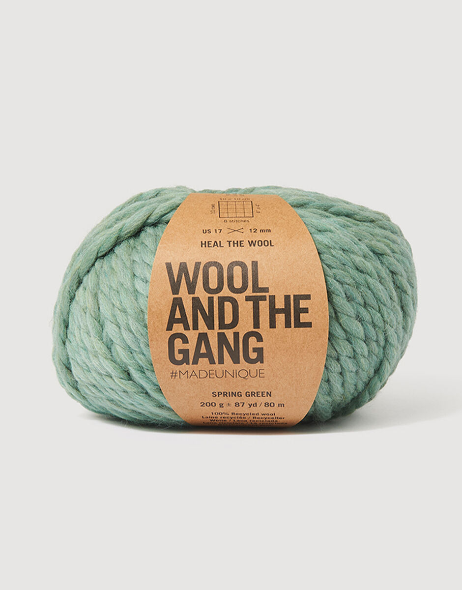 Heal The Wool Spring Green