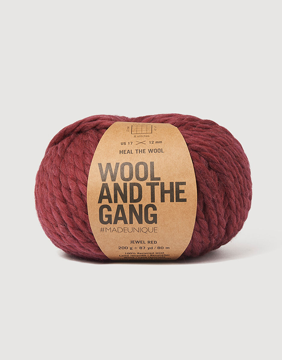 Heal The Wool Jewel Red