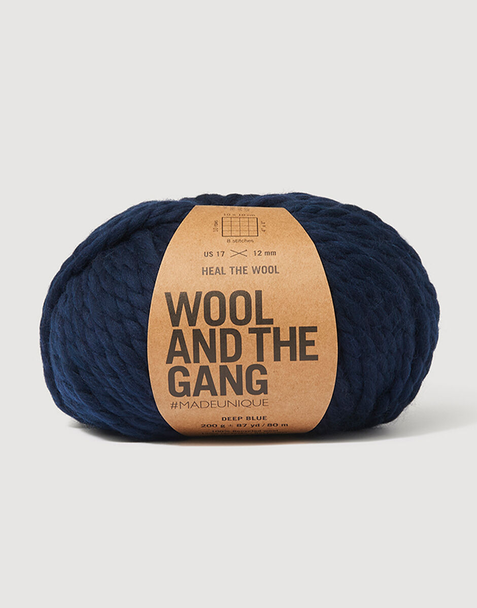 Heal The Wool Deep Blue