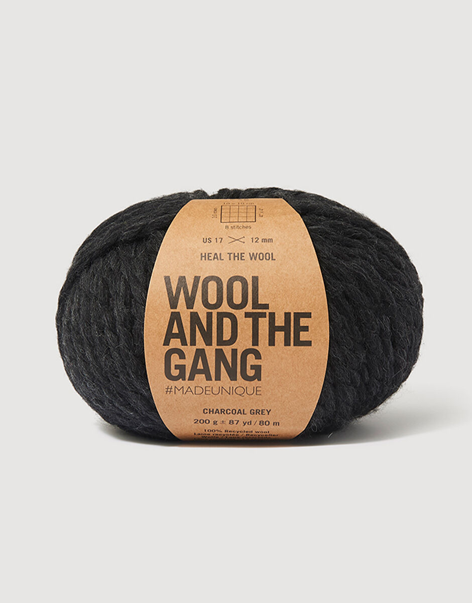 Heal The Wool Charcoal Grey
