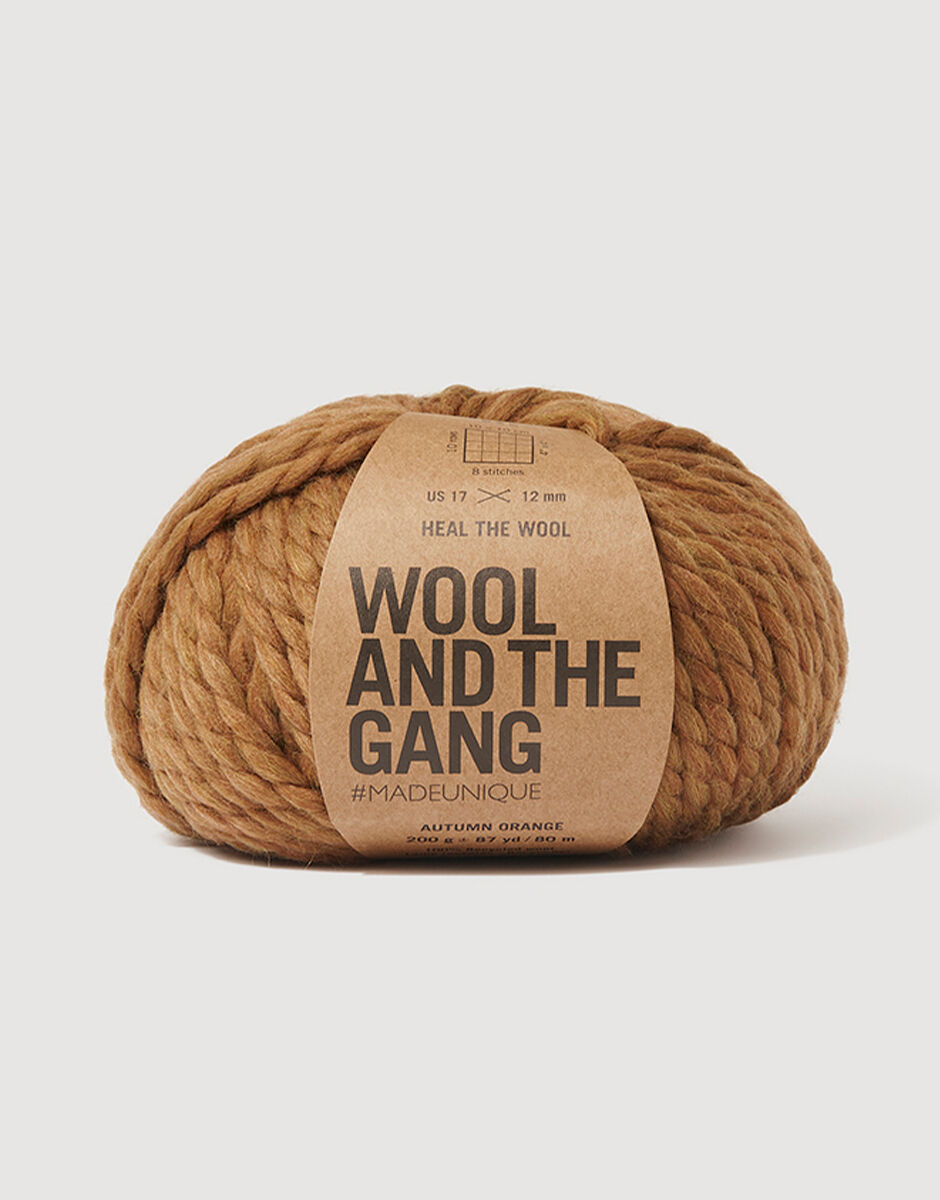 Heal The Wool Autumn Orange