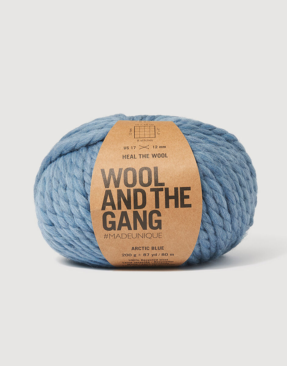 Heal The Wool Arctic Blue
