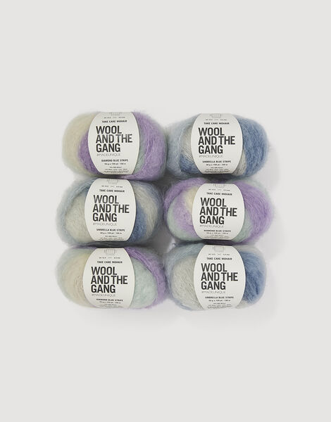 Take Care Mohair Stripe - 6 Knäuel
